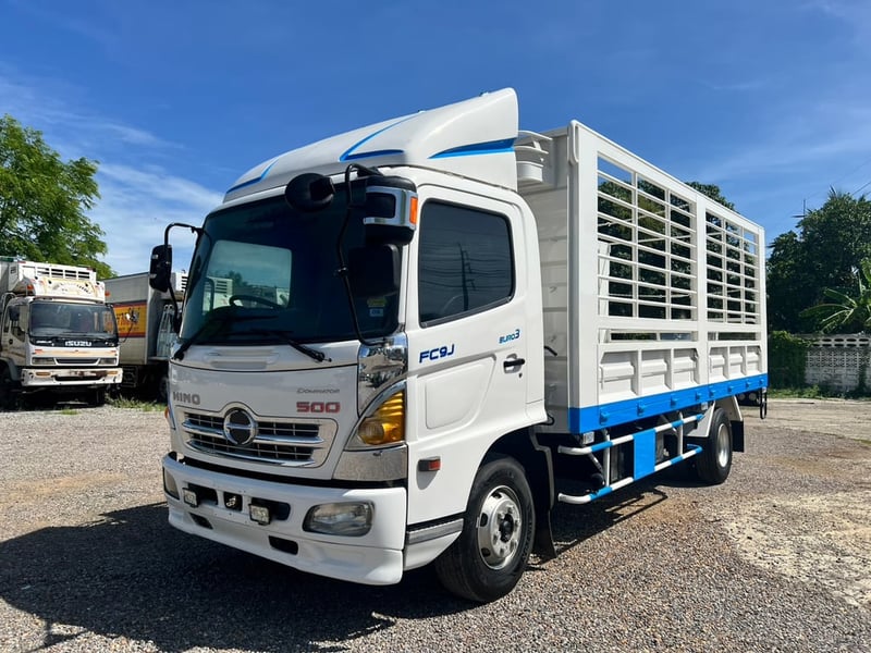 HINO FC 175แรงม้า รถบรรทุก 6ล้อ กระบะคอกสูง ปี2017 HINO FC 175แรงม้า รถบรรทุก 6ล้อ กระบะคอกสูง ปี2017