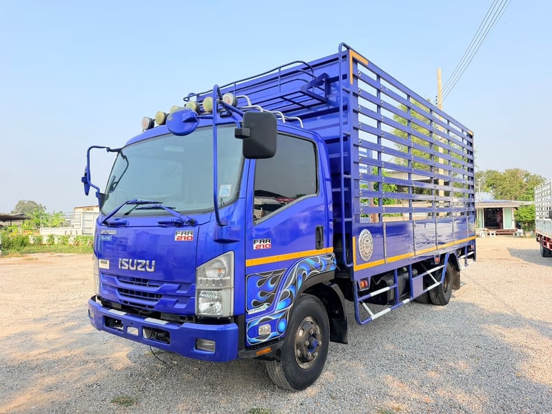 ISUZU FRR 210แรงม้า รถบรรทุก 6ล้อ กระบะคอกสูง ปี2022 ISUZU FRR 210แรงม้า รถบรรทุก 6ล้อ กระบะคอกสูง ปี2022