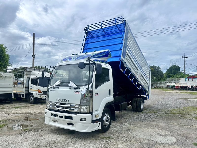 ISUZU FRR210 ปี58 ดัมพ์เกษตร 5.50 เมตร