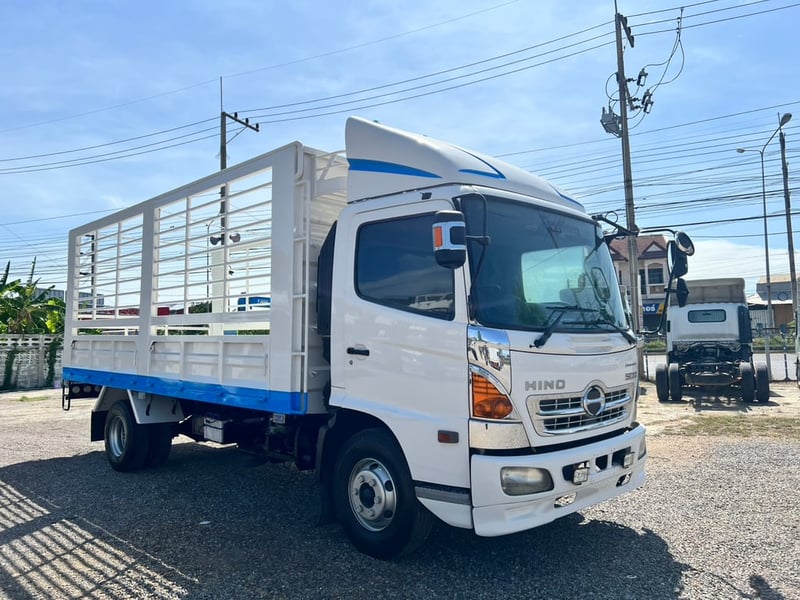 HINO FC 175แรงม้า รถบรรทุก 6ล้อ กระบะคอกสูง ปี2017 HINO FC 175แรงม้า รถบรรทุก 6ล้อ กระบะคอกสูง ปี2017
