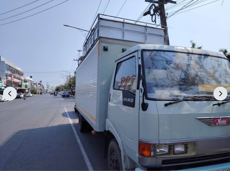 HINO FC2WHLA 120แรงม้า รถบรรทุก 6ล้อ ตู้ทึบ