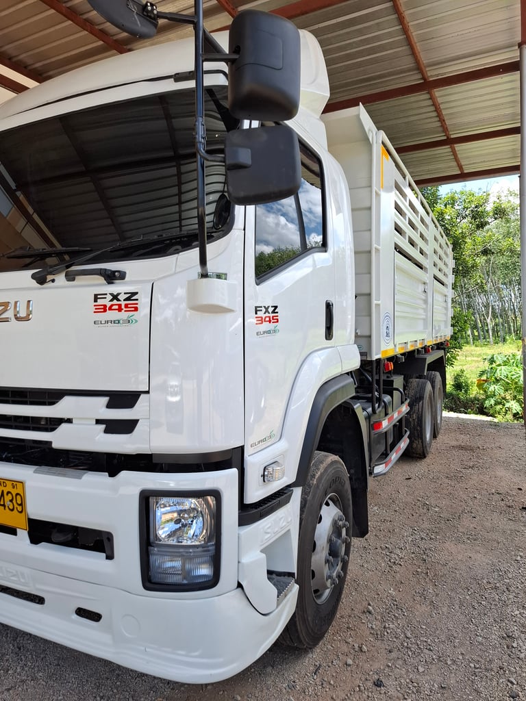 ISUZU FXZ 345แรงม้า รถบรรทุก 10ล้อ ดั้มพ์ ปี2019