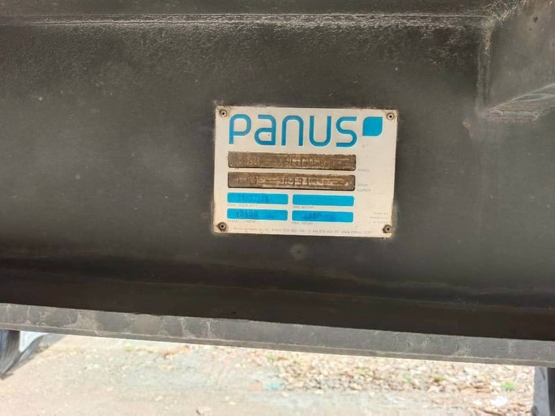 ปล่อยหางเทรลเลอร์พื้นเรียบ3เพลา PS3-SF1250M