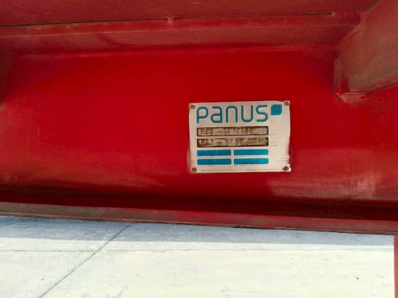 ปล่อยหางเทรลเลอร์พื้นเรียบ3เพลา PS3-SF1250D