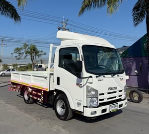 ISUZU NLR 130 แรงม้า รถบรรทุก 4 ล้อไม่ติดเวลา กระบะเหล็ก ปี2018 ISUZU NLR 130 แรงม้า รถบรรทุก 4 ล้อไม่ติดเวลา กระบะเหล็ก ปี2018