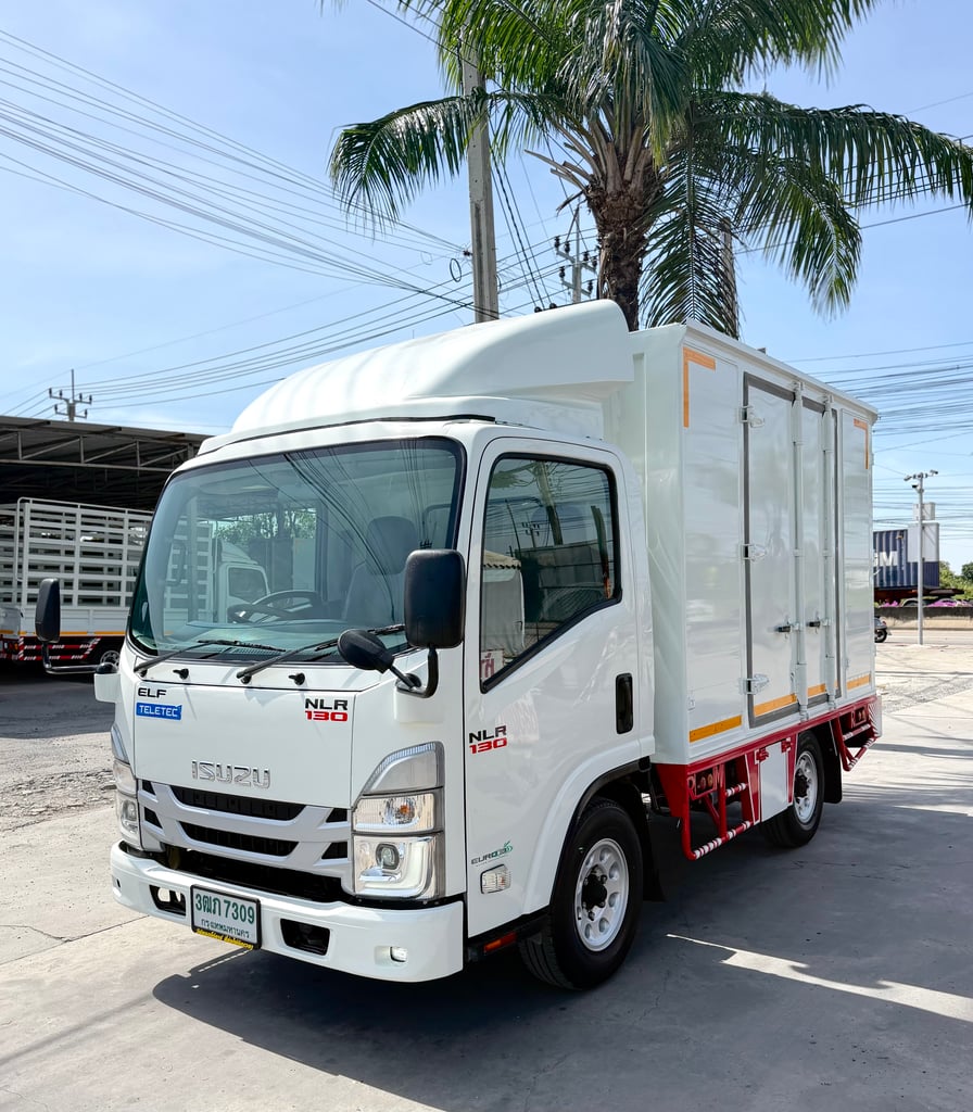 ISUZU NLR 130 แรงม้า รถบรรทุก 4ล้อไม่ติดเวลา ตู้แห้ง ปี 2023 เลขไมล์ 80,000 กม.