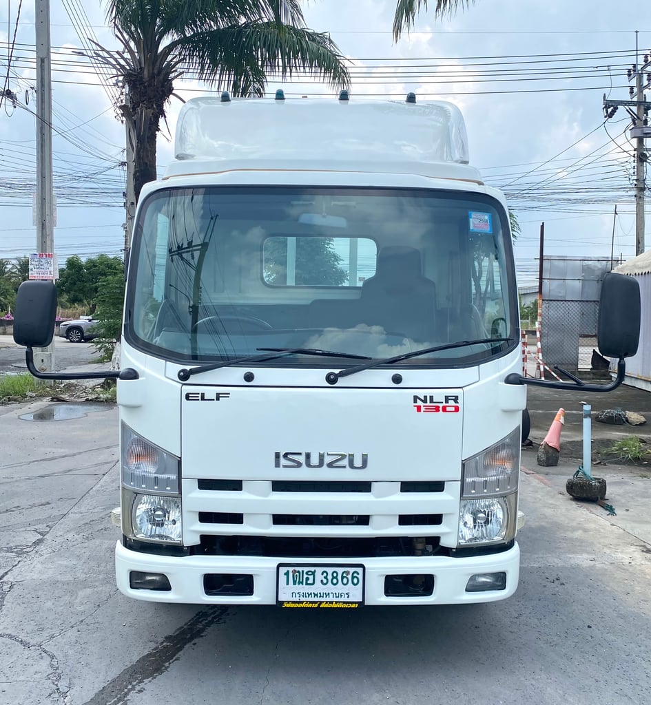 รถ ISUZU NLR 130 แรงม้า ปี 2560 รถบรรทุก 4 ล้อ กระบะเหล็ก ยาว 3.50 ม.