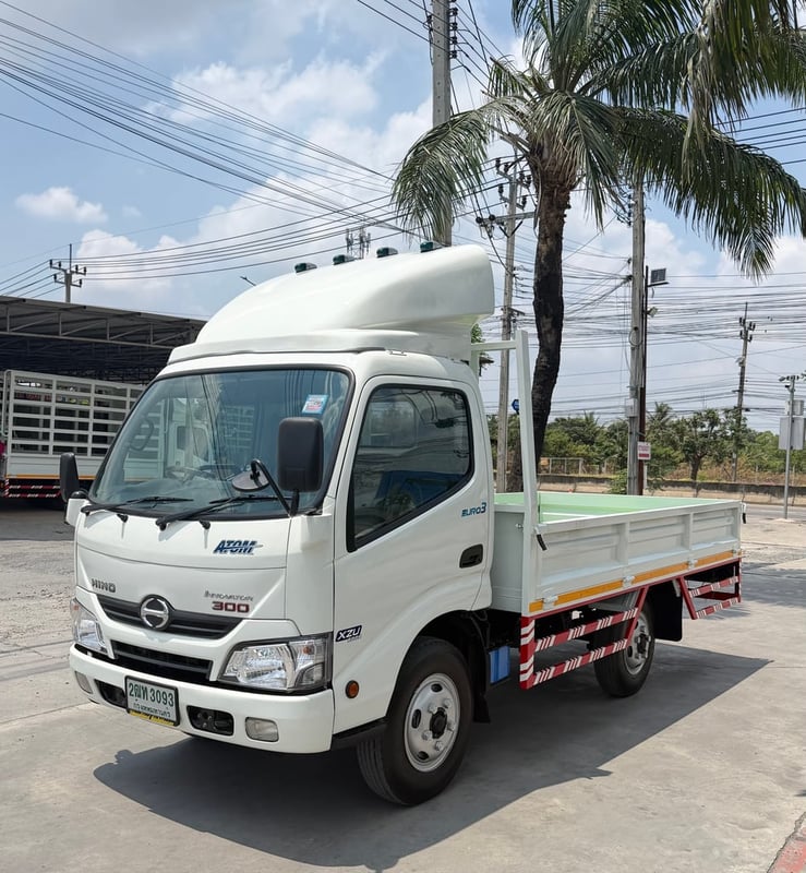 รถ HINO 300 ATOM ( 4 ล้อป้ายเล็กไม่ติดเวลา)  ปี 2561  รถสวย ไมล์ 84,955 มือเดียว  ออกจากห้าง