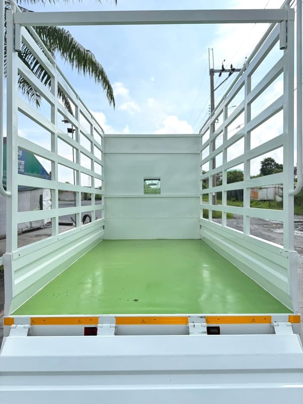 รถ ISUZU NLR 130 แรง ปี 2563 (รถห้างแท้ ) กะบะเหล็กคอกสูง  ยาว 3.50 ม.มือเดียว รถสวยมาก