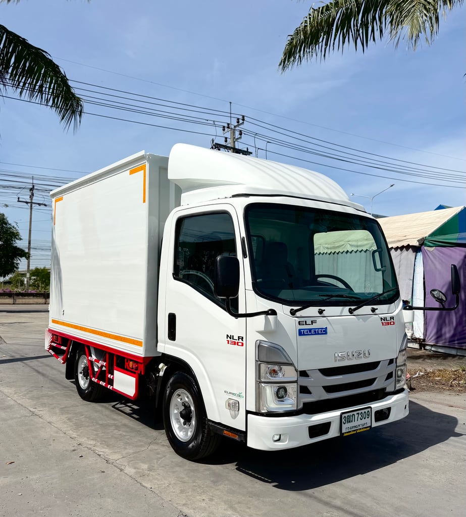ISUZU NLR 130 แรงม้า รถบรรทุก 4ล้อไม่ติดเวลา ตู้แห้ง ปี 2023 เลขไมล์ 80,000 กม.