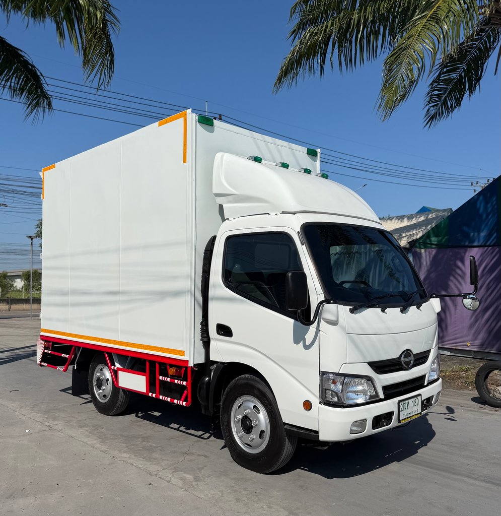 HINO XZU 136แรงม้า รถบรรทุก 4ล้อไม่ติดเวลา ตู้แห้ง ปี2020