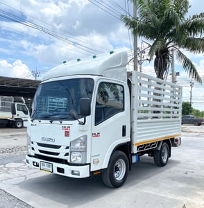 ISUZU NLR 130 ปี 2561 รุ่นใหม่ คอกสแตนเลส ยาว 3.20 ม.