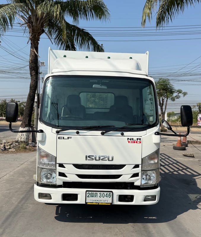 ISUZU NLR 130แรงม้า รถบรรทุก 4ล้อ กระบะคอกสูง ปี 2561