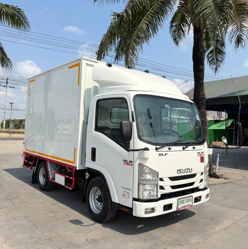 ISUZU NLR 130 แรงม้า รถบรรทุก 4ล้อไม่ติดเวลา #ตู้แห้ง ปี2020