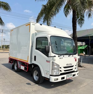 ISUZU NLR 130 แรงม้า รถบรรทุก 4ล้อไม่ติดเวลา #ตู้แห้ง ปี2020