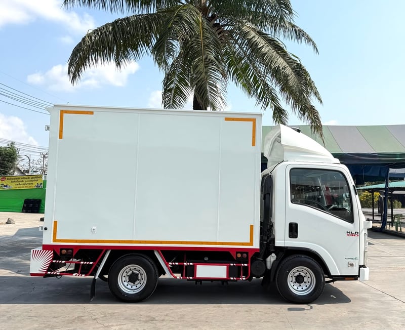 ISUZU NLR 130 แรงม้า รถบรรทุก 4ล้อไม่ติดเวลา #ตู้แห้ง ปี2020