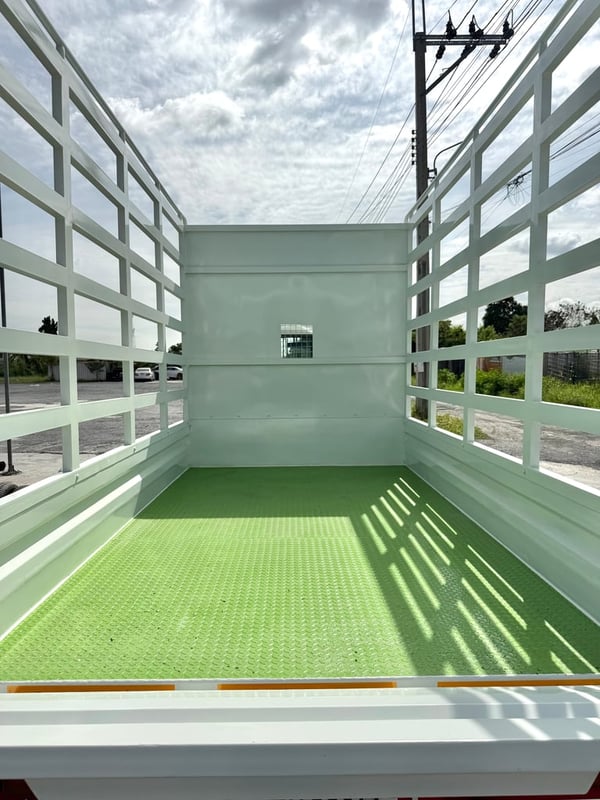 รถ ISUZU NLR 130 แรง ปี 2563  (รถห้างแท้ ) มือเดียว สวยมาก  กะบะเหล็กคอกสูง  ยาว 3.50 ม.