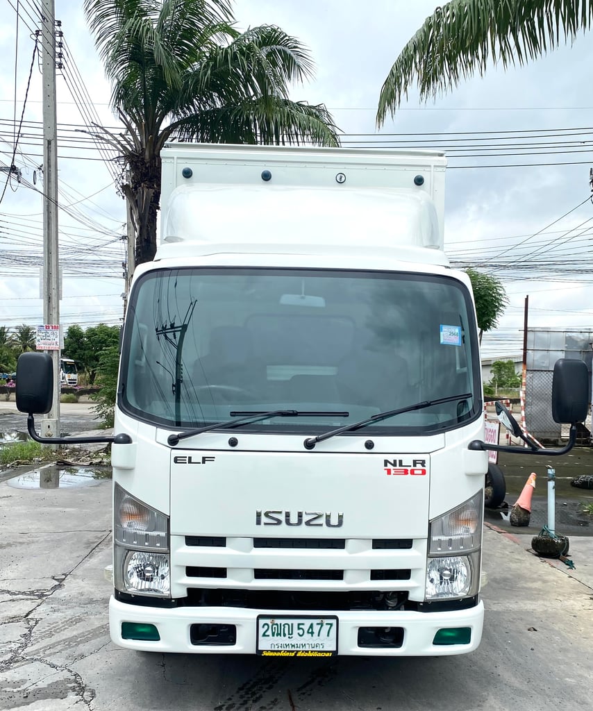 ISUZU NLR 130แรงม้า รถบรรทุก 4ล้อ ตู้แห้ง ปี2018 เลขไมล์ 72,359 กม.