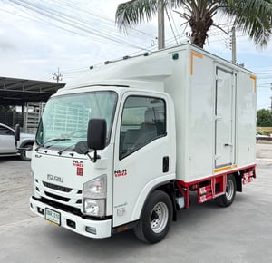 รถ ISUZU NLR 130 แรง ปี 2563  รถห้างแท้ (4 ล้อไม่ติดเวลา) รุ่นใหม่ ไมล์น้อย 