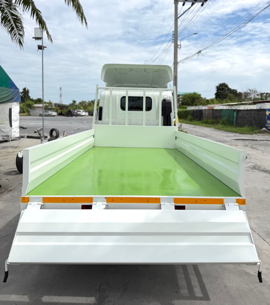 ISUZU NLR 130 แรงม้า รถบรรทุก 4ล้อไม่ติดเวลา กระบะเหล็ก ยาว 3.50 ม. ปี 2563