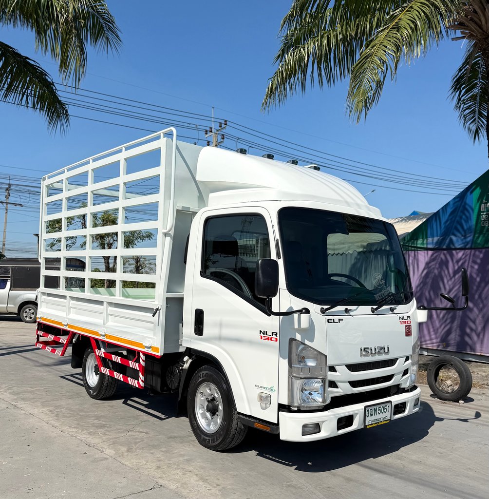 รถ ISUZU NLR 130 แรง ปี 2565 (รถห้างแท้ ) กะบะเหล็กคอกสูง ยาว 3.50 ม.กว้าง 2.00 ม. รถ ISUZU NLR 130 แรง ปี 2565 (รถห้างแท้ ) กะบะเหล็กคอกสูง ยาว 3.50 ม.กว้าง 2.00 ม.