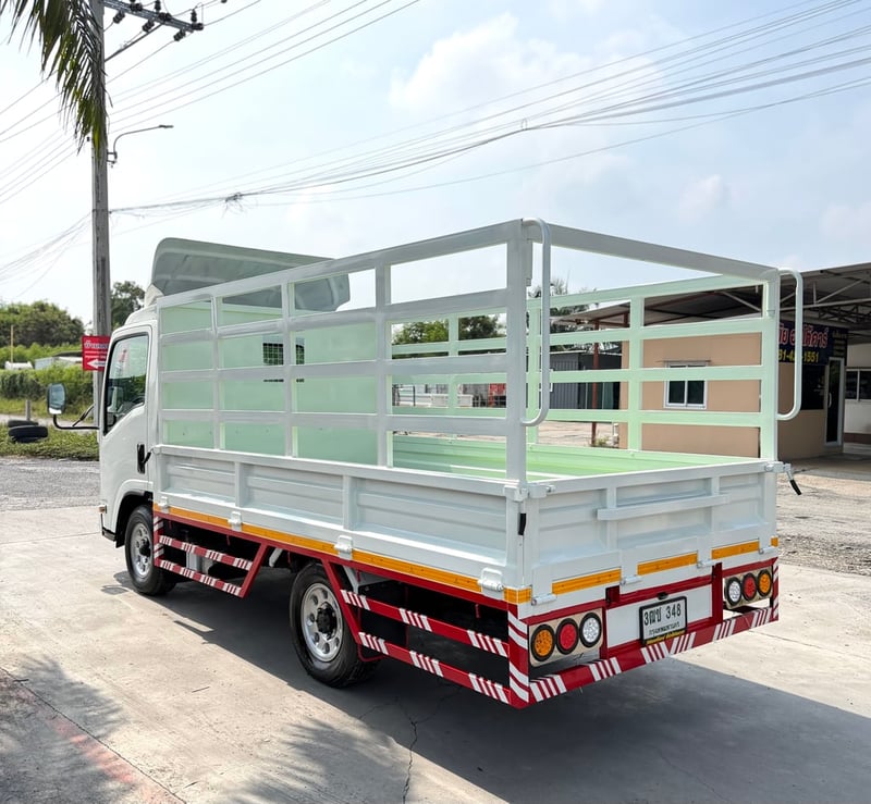 รถ ISUZU NLR 130 แรง ปี 2564 รถห้างแท้ (4 ล้อไม่ติดเวลา) กะบะคอกสูง ยาว 3.50 ม. กว้าง 1.95 ม. รถสวย มือเดียว