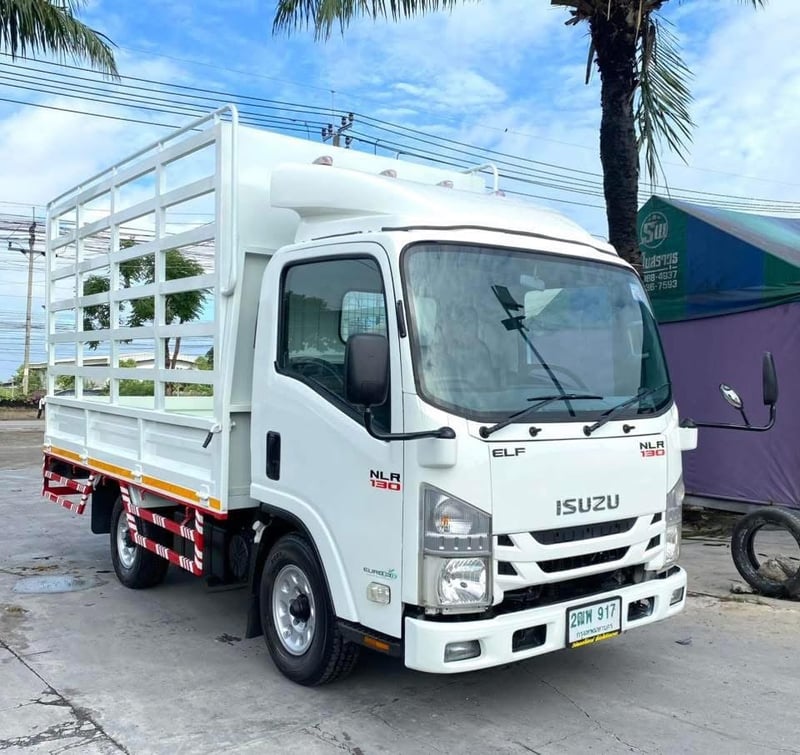 ISUZU NLR 130แรงม้า รถบรรทุก 4ล้อ กระบะคอกสูง ยาว 3.50 ม. ปี2019 ISUZU NLR 130แรงม้า รถบรรทุก 4ล้อ กระบะคอกสูง ยาว 3.50 ม. ปี2019