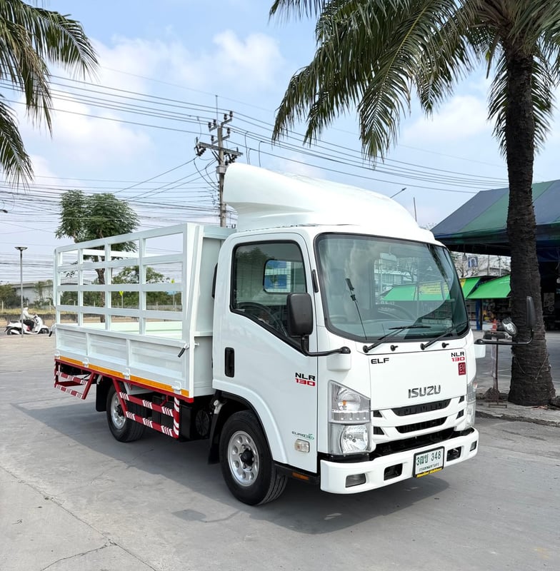รถ ISUZU NLR 130 แรง ปี 2564 รถห้างแท้ (4 ล้อไม่ติดเวลา) กะบะคอกสูง ยาว 3.50 ม. กว้าง 1.95 ม. รถสวย มือเดียว