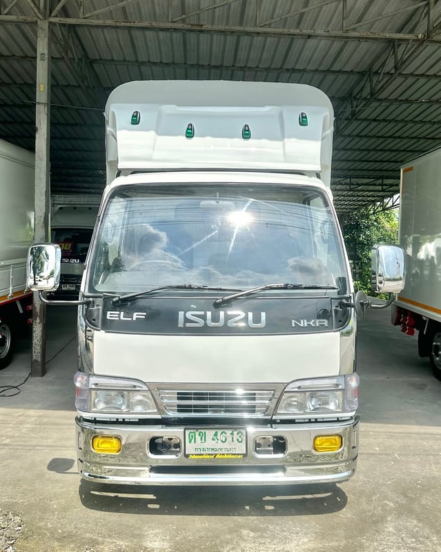 ISUZU NKR 100แรงม้า รถบรรทุก 4ล้อ กระบะคอกสูง ปี2005 รถสวยมาก พร้อมใช้งาน