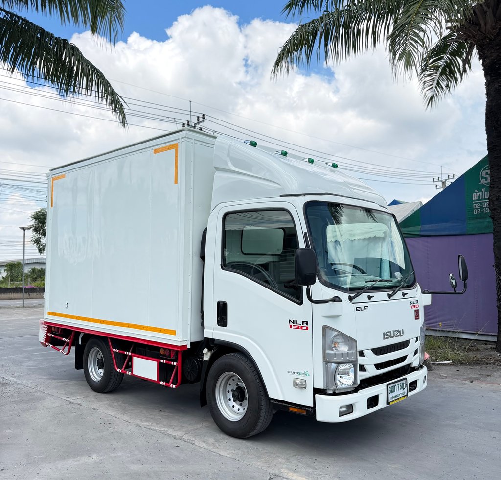 รถ ISUZU NLR 130 แรง ปี 2563  (รถห้างแท้ ) (4 ล้อไม่ติดเวลา) รุ่นใหม่  ไมล์น้อย รถสวย มือเดียว