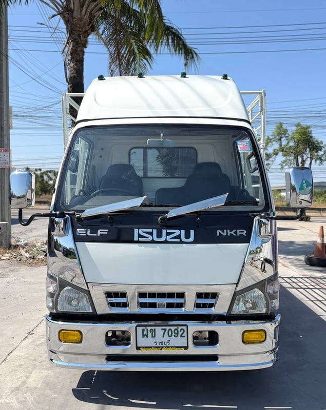 ISUZU NKR 100แรงม้า รถบรรทุก 4ล้อ กระบะคอกสูง ปี2006