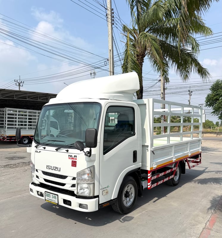 รถ ISUZU NLR 130 แรง ปี 2564 รถห้างแท้ (4 ล้อไม่ติดเวลา) กะบะคอกสูง ยาว 3.50 ม. กว้าง 1.95 ม. รถสวย มือเดียว