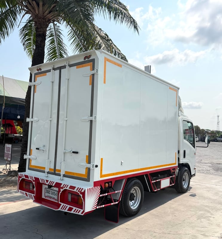 ISUZU NLR 130 แรงม้า รถบรรทุก 4ล้อไม่ติดเวลา #ตู้แห้ง ปี2020