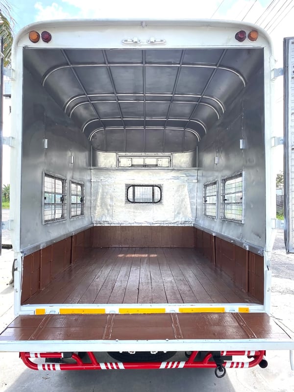 ISUZU NKR 100แรงม้า รถบรรทุก 4ล้อ กระบะคอกสูง ปี2005 รถสวยมาก พร้อมใช้งาน