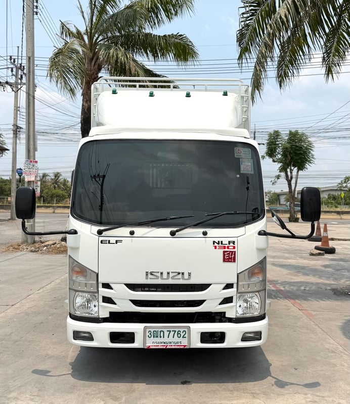 รถ ISUZU NLR 130 แรง ปี 2565  รถห้างแท้ (4 ล้อไม่ติดเวลา) #กะบะคอกสูง #ยาว 3.30 ม.#กว้าง 1.90 ม. รถสวย มือเดียว