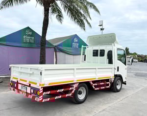 ISUZU NLR 130 แรงม้า รถบรรทุก 4ล้อไม่ติดเวลา กระบะเหล็ก ยาว 3.50 ม. ปี 2563