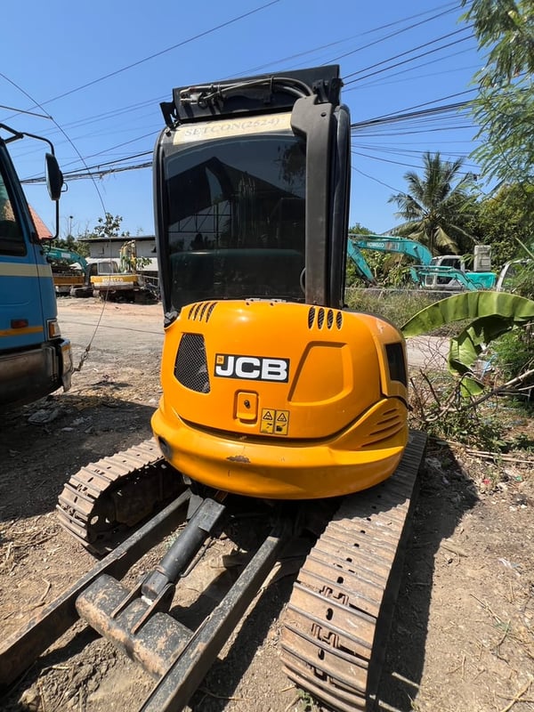 ขาย รถขุดJCB8035ZTSตู้แอร์ รถพร้อมใช้ตามสภาพ