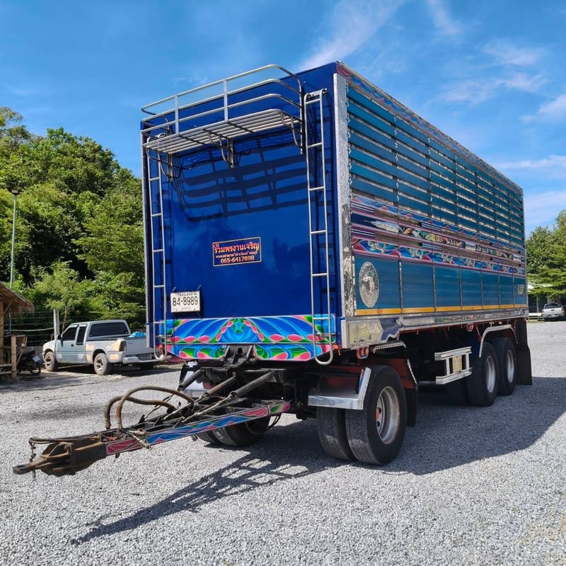 พ่วงแม่ลูกดั๊มพ์คอกเกษตร ยี่ห้อ ISUZU รุ่น FXZ 360 แรงม้า ปี2566