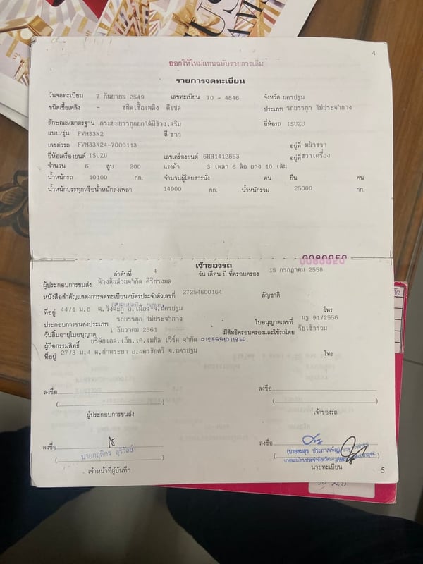 ISUZU FVM 200แรงม้า รถบรรทุก 10ล้อ กระบะเหล็ก ปี2015 เลขไมล์ 637,254 กม.