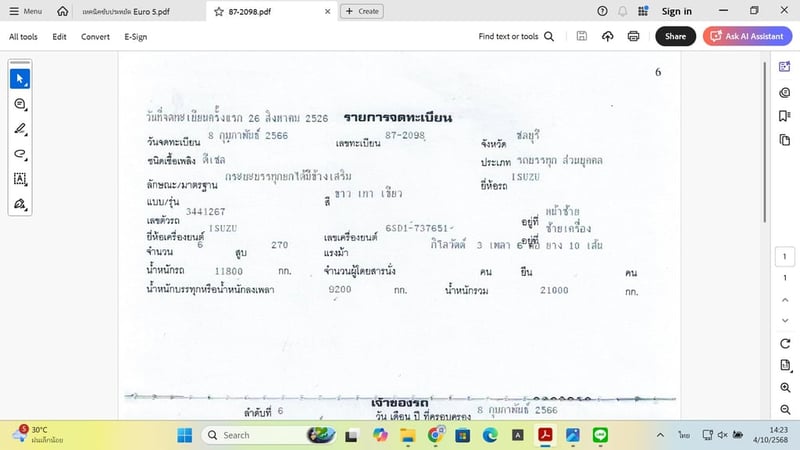 ISUZU FXZ 270แรงม้า รถบรรทุก 10ล้อ กระบะเหล็ก ปี1983 ISUZU FXZ 270แรงม้า รถบรรทุก 10ล้อ กระบะเหล็ก ปี1983