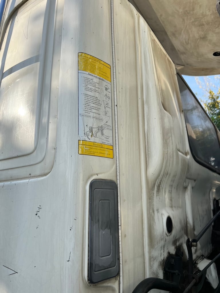 สิบล้อตู้เย็น FL8J เพลาเดียว 7.5 เมตร แอร์carrier รถบางเดิม พร้อมใช้ 🚨เน้นโทรนะครับ