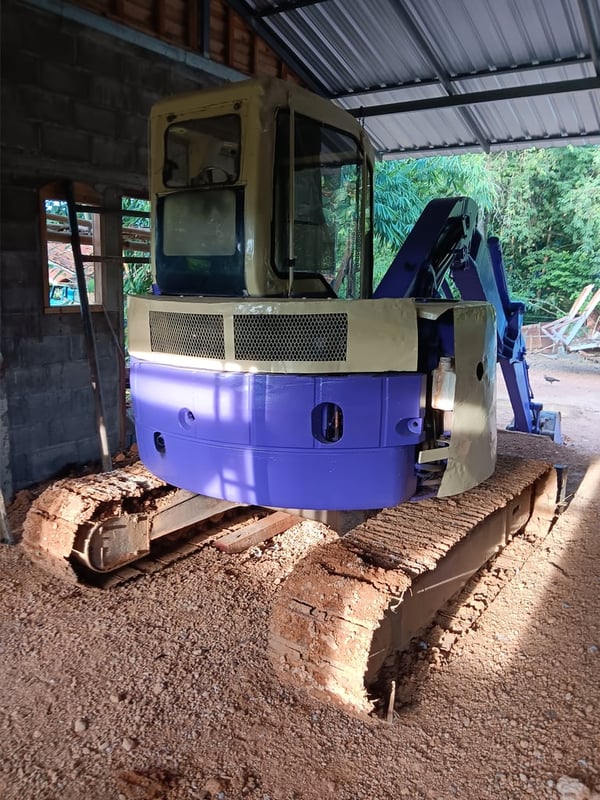 รถขุดโกเบ5ตัน พร้อมเทลเลอร์ รถขุดโกเบ5ตัน พร้อมเทลเลอร์