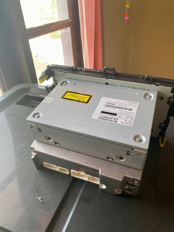 วิทยุติดรถยนต์เดิมจากโรงงานสำหรับ Toyota Corolla Altis รุ่นปี 2008-2013