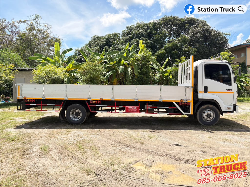 ISUZU FRR 210แรงม้า รถบรรทุก 6ล้อ กระบะเหล็ก ปี2021 เลขไมล์ 184,422 กม. ISUZU FRR 210แรงม้า รถบรรทุก 6ล้อ กระบะเหล็ก ปี2021 เลขไมล์ 184,422 กม.