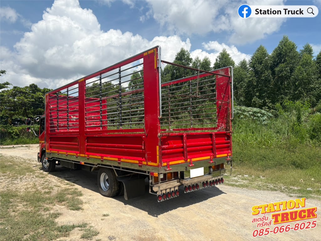 ISUZU FRR 210แรงม้า รถบรรทุก 6ล้อ กระบะคอกสูง ปี2022