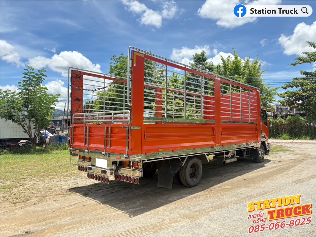 ISUZU FRR 210แรงม้า รถบรรทุก 6ล้อ กระบะคอกสูง ปี2022 ISUZU FRR 210แรงม้า รถบรรทุก 6ล้อ กระบะคอกสูง ปี2022