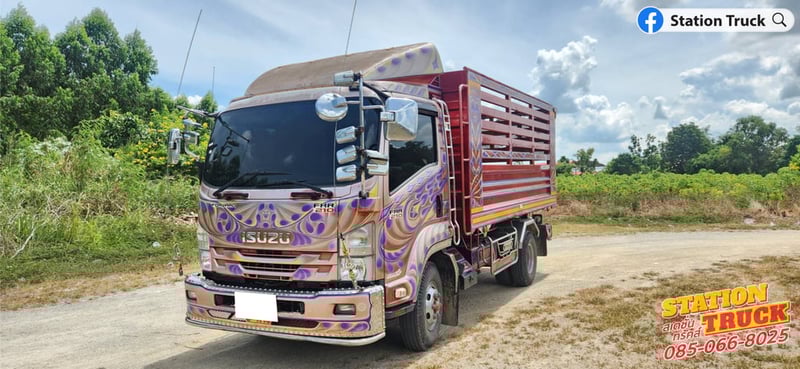 ISUZU FRR 210แรงม้า รถบรรทุก 6ล้อ ดั้มพ์ ปี2020
