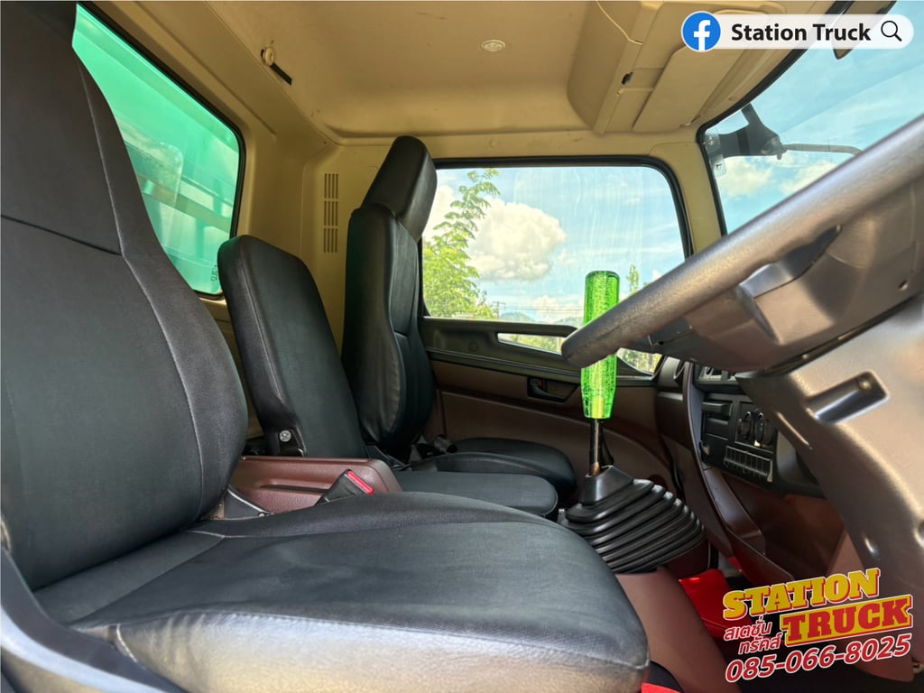 HINO FC 210แรงม้า รถบรรทุก 6ล้อ กระบะคอกสูง ปี2022 เลขไมล์ 193,223 กม.