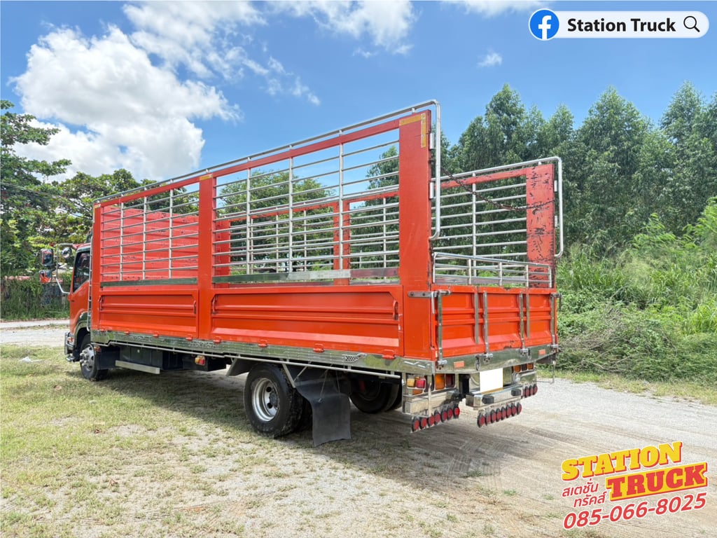 ISUZU FRR 210แรงม้า รถบรรทุก 6ล้อ กระบะคอกสูง ปี2022 ISUZU FRR 210แรงม้า รถบรรทุก 6ล้อ กระบะคอกสูง ปี2022