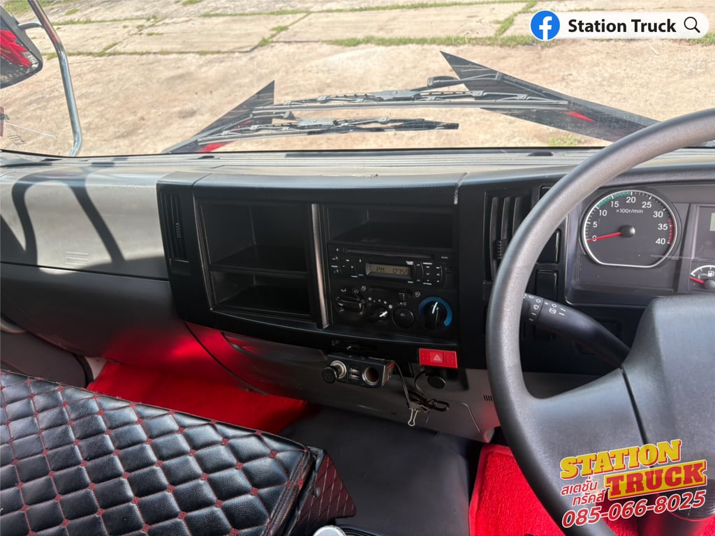 ISUZU FRR 210แรงม้า รถบรรทุก 6ล้อ กระบะคอกสูง ปี2022